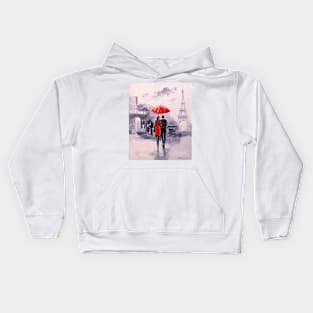 Paris for two Kids Hoodie